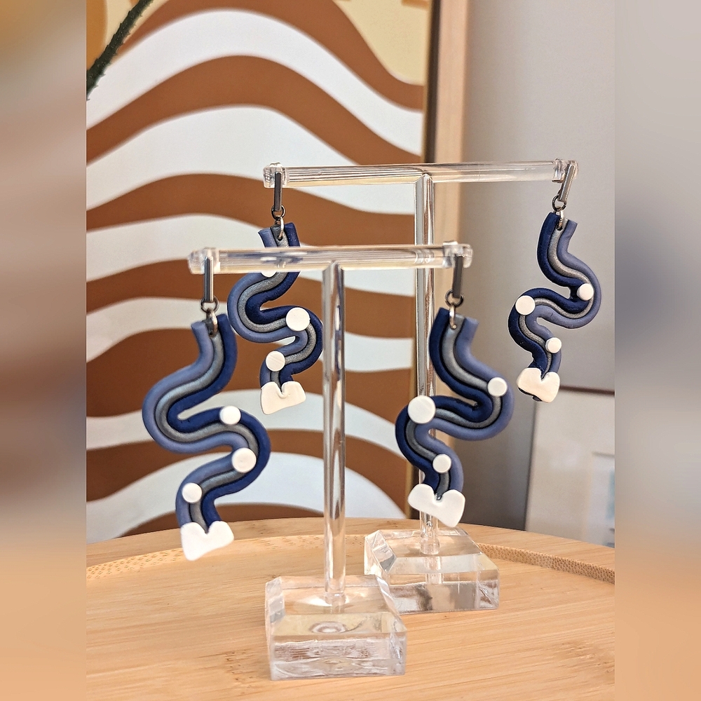 Retro Waterfall Earrings